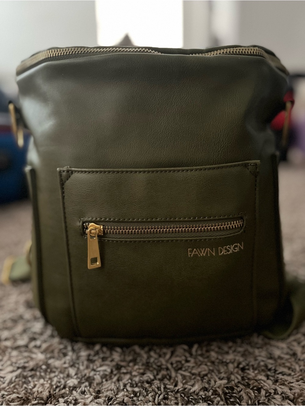 Fawn Design mini baby diaper backpack